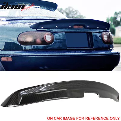 Fits 90-97 Mazda Miata MX5 MK1 KG Type 1 Rear Trunk Spoiler Wing Carbon Fiber CF • $209.99