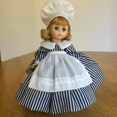 Mme Alexander Blond  Little Maid  Doll 8  Looks Adorable Good Vintage Condition. • $30