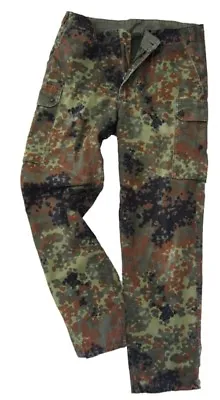 £25.45 • Buy Original German Army Flecktarn Trousers - Camo Surplus Military Pants