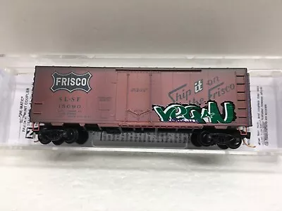 N Scale Micro Trains MTL 074 44 090 Frisco SLSF 15090 Factory Weathered Box Car • $35