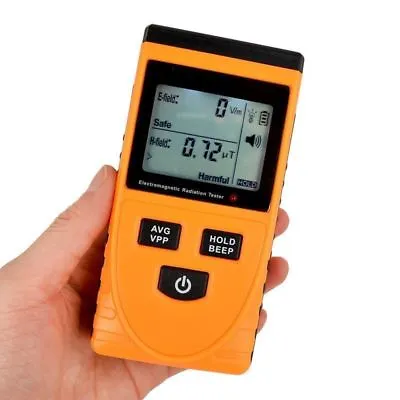 GM3120 Digital LCD Electromagnetic Radiation Detector EMF Meter Dosimeter • £18.99