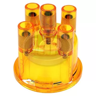 009 / 034 Clear Yellow Distributor Cap Volkswagen T1 Bug Beetle T2 Bus Ghia T3 • $12.30