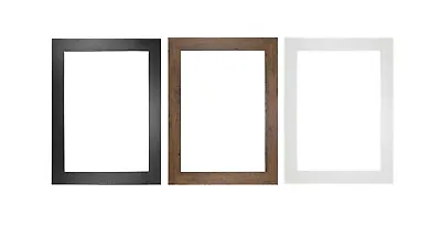 A1 A2 A3 A4 A5  Black Photo Frame White Picture Frame  Poster Frames Walnut 30mm • £5.16