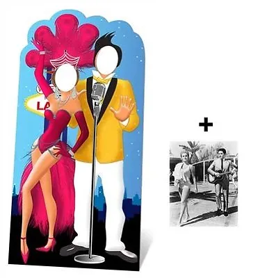 Las Vegas Standin Cardboard Cutout & Photo Pack Photo Ops Casino Party & Parties • $47.11