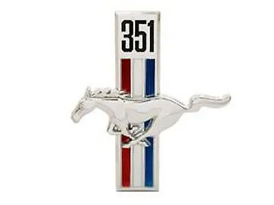 Mustang Fender Emblem Running Horse LH 351 1967 - 1968 - Scott Drake • $22.72