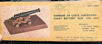 Cannone Da Costa Americano Model 1780 - 1812 Coast Battery Mantua #806 • $20