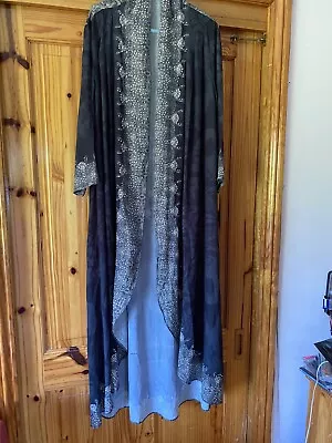 SPICY SUGAR 3/4 Sleeve Crystal Embellished Kimono / Jacket Fits Up To 14 • $80