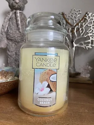 Coconut Beach Large Jar Yankee Candle USA Exclusive • £18