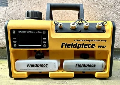 Fieldpiece VP87 - Dual Stage 8 CFM Vacuum Pump With Power Cord • $430