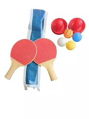 Mini Ping Pong Paddles Balls Mini Net Mini Air Hockey Paddles  • $15.95