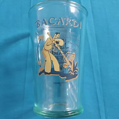 Glass Tumbler Bacardi Rum 150 Yr Limited Edition 1862 - 2012 Good Condition  • $15.90