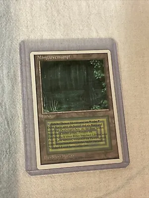 MTG Mangrovensumpf (Magic Bayou) White Border GERMAN (DE) NM • $529.92