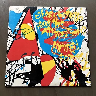 Elvis Costello & The Attractions - Armed Forces LP Columbia Records 1978 • $7.50