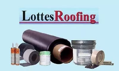 EPDM Rubber Roofing Kit COMPLETE - 20000 Sq.ft. BY THE LOTTES COMPANIES • $34421.38