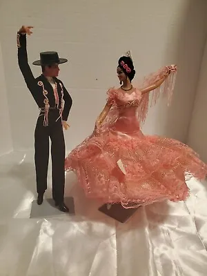 Vintage Marin Chiclana Dancer Doll Couple W/ Tag • $45