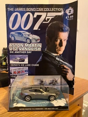 £4.99 • Buy James Bond Car Collection - #2: ASTON MARTIN V12 VANQUISH  - (die Another Day)