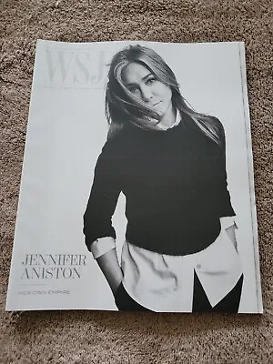 $1.65 • Buy WSJ  Wall Street Journal Magazine Fall 2023 Women’s Fashion Jennifer Aniston