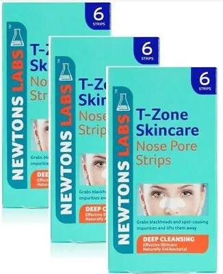 3 X 6 T-Zone Clear Out Nose Pore Strips Deep Cleansing Blackheads  • £10.49