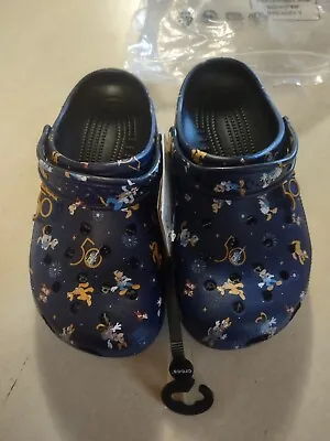 Original Walt Disney World 50th Anniversary Mickey Crocs Shoes M4 W6 New • $64.99