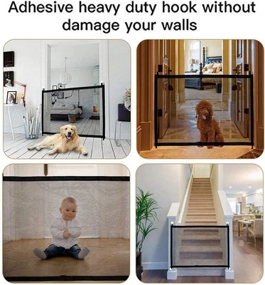 £15.22 • Buy Futureyun Magic Gate For Dogs, Pet Safety Gate, Portable Folding Safe Enclosure