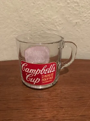 Campbells Cup 2 Minute Soup Mix Microwavable Mug | Water | Glass • $8.50