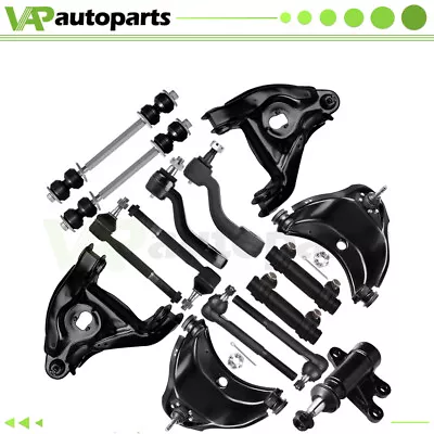 15Pcs Front Upper Lower Control Arms Steering Part For Chevy Suburban C1500 • $211.09