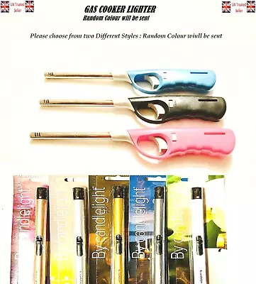 £2.95 • Buy  Electronic Gas Lighter Oven Bbq Refillable Stove New Flexible Kitchen Cooker