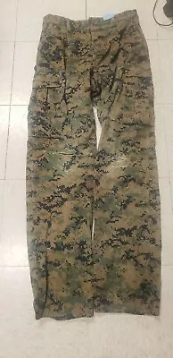 MARPAT BDU Pants Men’s Medium Long Military Camo Cargo • $14.99