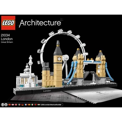 £27.99 • Buy LEGO 21034 Architecture London Skyline Set (London Eye, Big Ben, Tower Bridge)