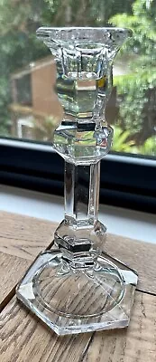 Val St Lambert GARDENIA Crystal Candlestick Candle Holder • $25