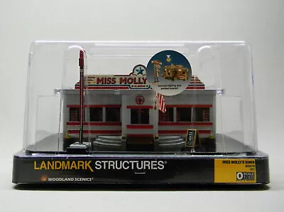 Woodland Scenics Miss Mollys Diner Fully Assembled Building O Gauge Wds5870 New • $132.94