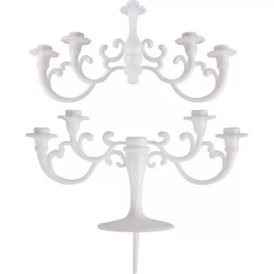 £5.19 • Buy 9 Candle Holder Cake Topper Chandelier