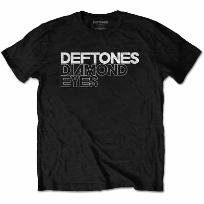 DEFTONES - Official Licensed Unisex T- Shirt - Diamond Eyes - Black Cotton • $36.08