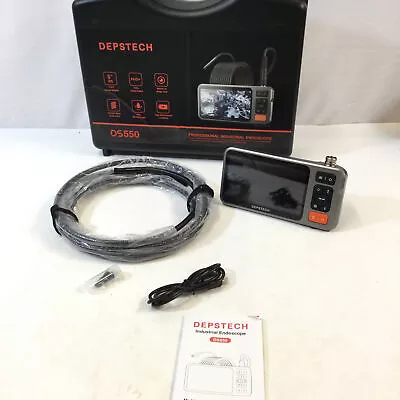 Depstech DS550 Black Dual Lens Endoscope 1080P Borescope Inspection Camera • $89.99