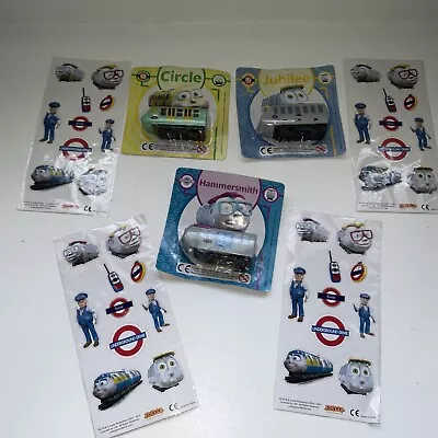 UNDERGROUND ERNIE TRAINS X 4-JOB LOT-JOELLA 2002-07-STICKERS-RARE-xtra Victoria! • £20