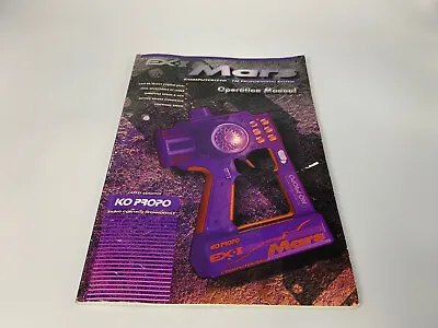 Ko Propo Mars Ex-I Instruction Manual Vintage Rc • $24.99