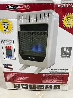 Reddy Heater Natural Gas/Propane/ Blue Flame/ 10000 BTU • $80