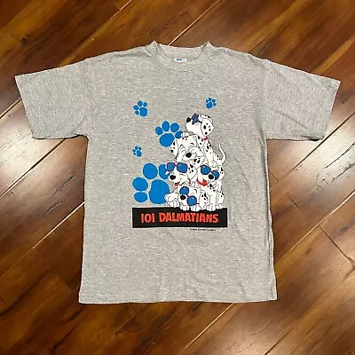 Vintage 1995 Disney T-shirt 101 Dalmatians Sega Video Game Movie Promo Tee Large • $100