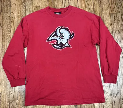 Vintage Buffalo Sabres Goat Head Thomas Vanek NHL Hockey Shirt Men’s Sz Large • $34.95