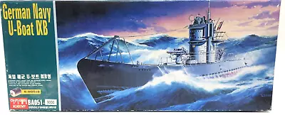 Academy 1/150 German Navy U-Boat IXB Motorized Model Kit • $31.99