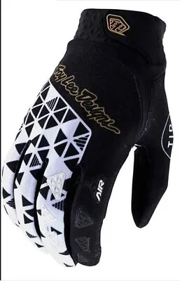 TLD 2020 Spring MX Gloves Air Wedge Black/White Troy Lee Designs Motocross • £11.99
