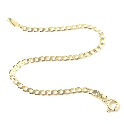 9ct Gold Baby Bracelet Curb Style 5.5 Inches 2.4mm Width 1.3g UK Hallmarked • £125