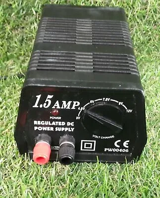 1.5AMP 3-12V 2A Regulated 6-Way DC Power Supply • £39.99