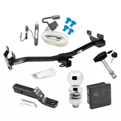 Trailer Tow Hitch For 06-10 Hummer H3 Deluxe Package Wiring 2  Ball And Lock • $327.82