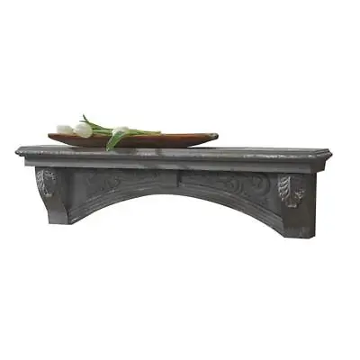 Park Designs Mantel Shelves 9.25  X 34.5  X 6.5  Wall Mounted Wood Aged Gray • $134.01