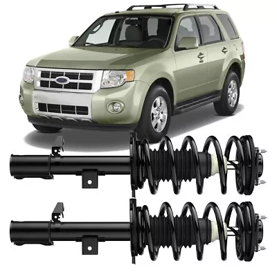 Set 2 Front Complete Shocks Struts For 01-12 Ford Escape 05-11 Mercury Mariner • $114.59