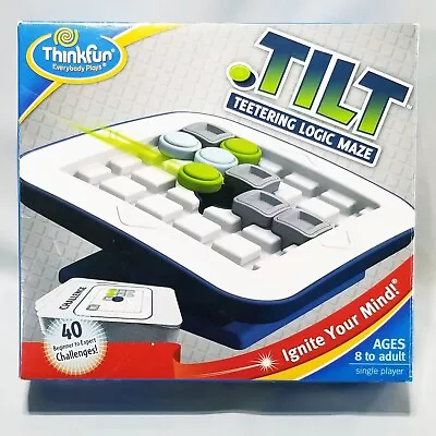 TILT Moving Sliding Strategy Puzzle Logic Maze Game Brainteaser ThinkFun  • $35