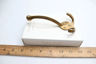 $9.07 • Buy Zara Home Golden Mettalic Hook Bronze 1.7  W X 3.9  H X 5.9  L 4515/517