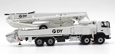 1/50 DY Mercedes-Benz Actros Concrete Pump Truck White Diecast Car Model Toy • $109.98