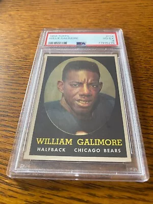 1958 Topps Willie Galimore #114 Bears RC PSA 4 • $1.99